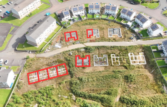 Plot for sale in Lesmahagow photo